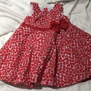 Jillian’s closet heart dress 3t worn once perfect
